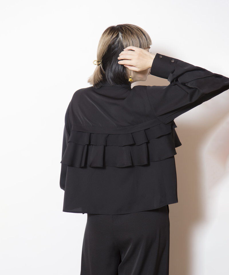  「ティアードフリルブラウス」|シャツ・ブラウス|