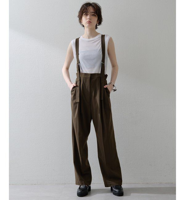 THE PAUSE「【THE PAUSE】トロサスペパンツ」|チノ|