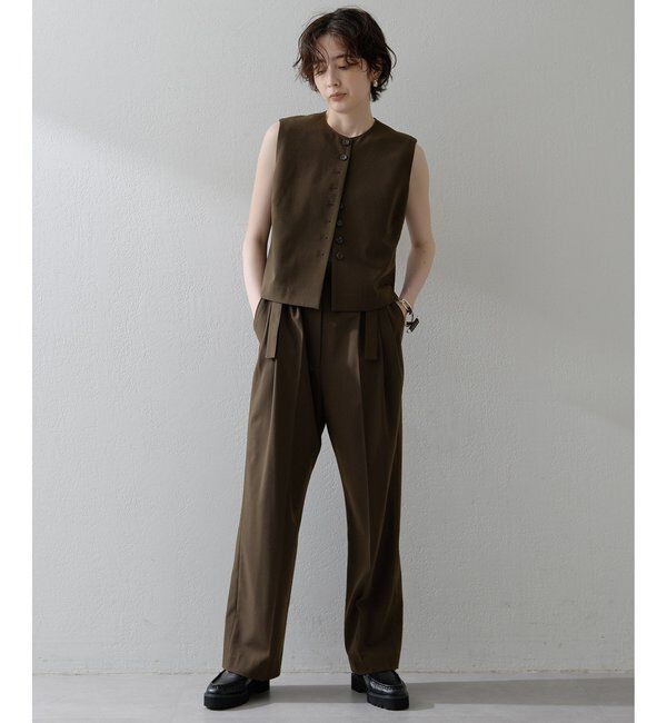 THE PAUSE「【THE PAUSE】トロサスペパンツ」|チノ|