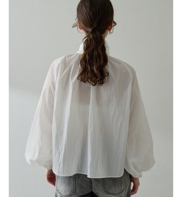  「ギャザーボウタイブラウス」|シャツ・ブラウス|