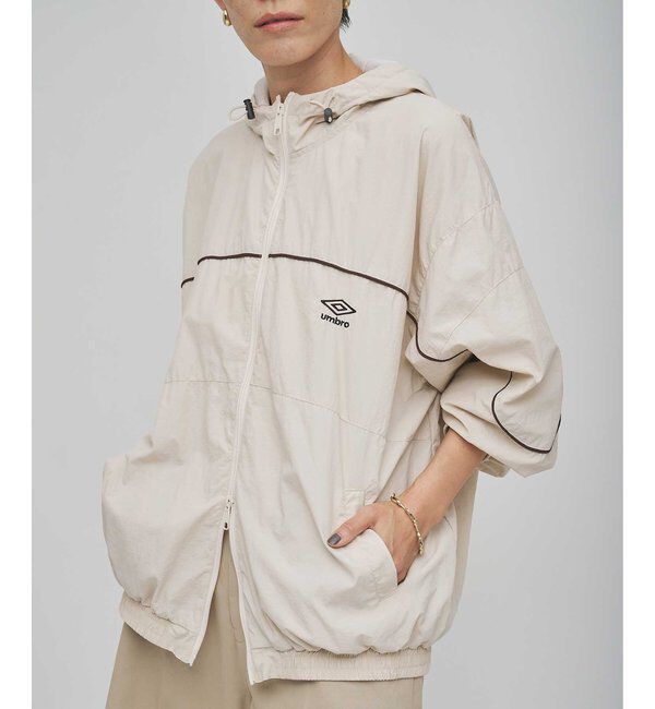  「【umbro&times;Whim Gazette】 フーディーブルゾン」|ブルゾン・スタジャン|