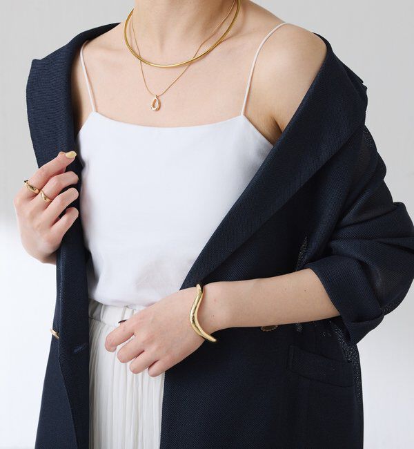  「カップ付きキャミソール」|Tシャツ・カットソー|ホワイト