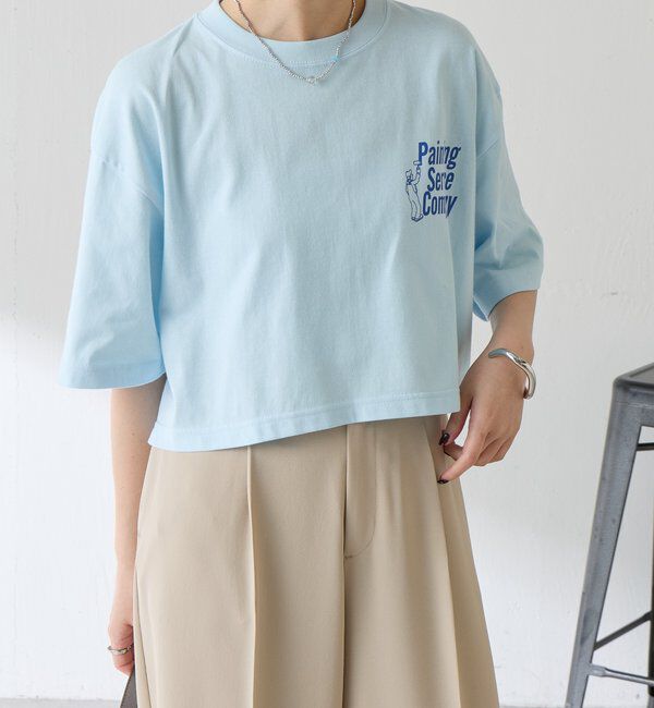  「【大人のロゴT】GOOD MOTIVE TEE/ロゴTシャツ」|Tシャツ・カットソー|