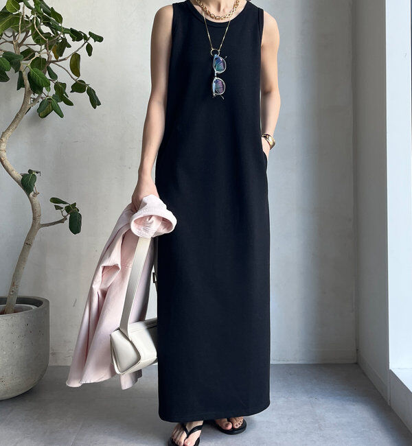  「【全骨格細見え】ブークレーダンボールタンクワンピース」|ワンピース|