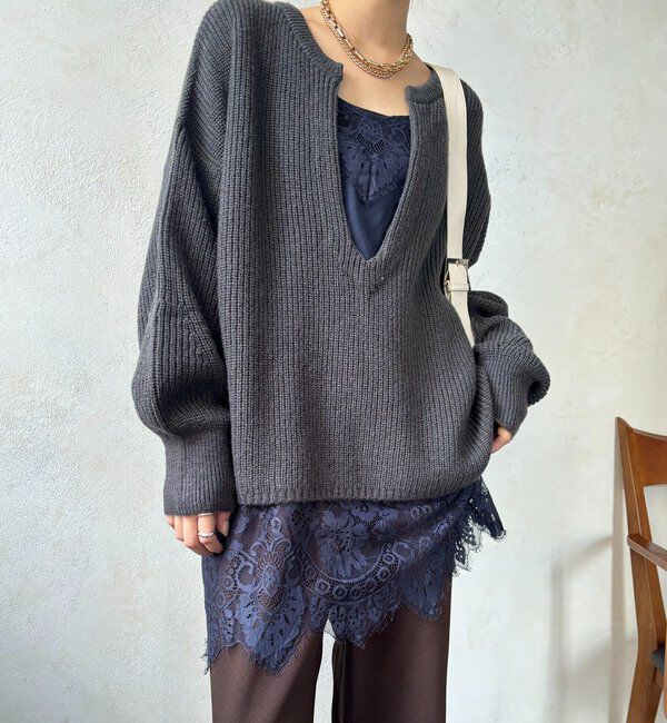  「レースキャミチュニック」|シャツ・ブラウス|