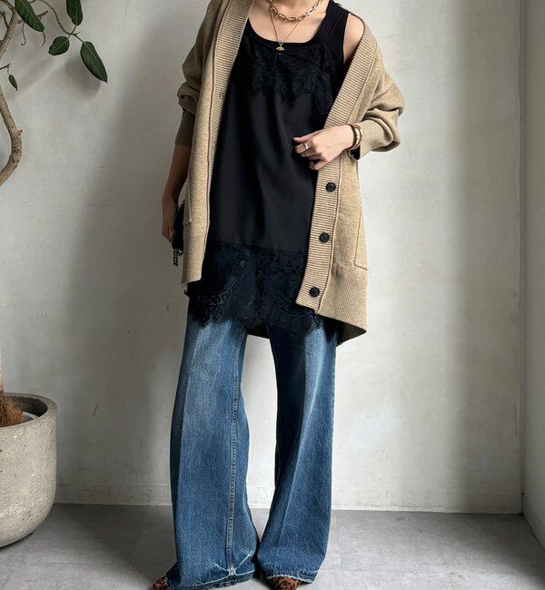  「レースキャミチュニック」|シャツ・ブラウス|