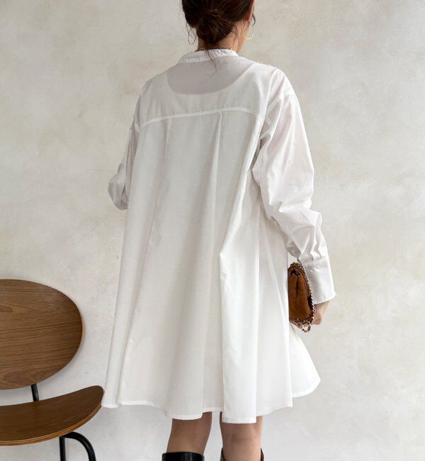  「チュニックフレアブラウス」|シャツ・ブラウス|