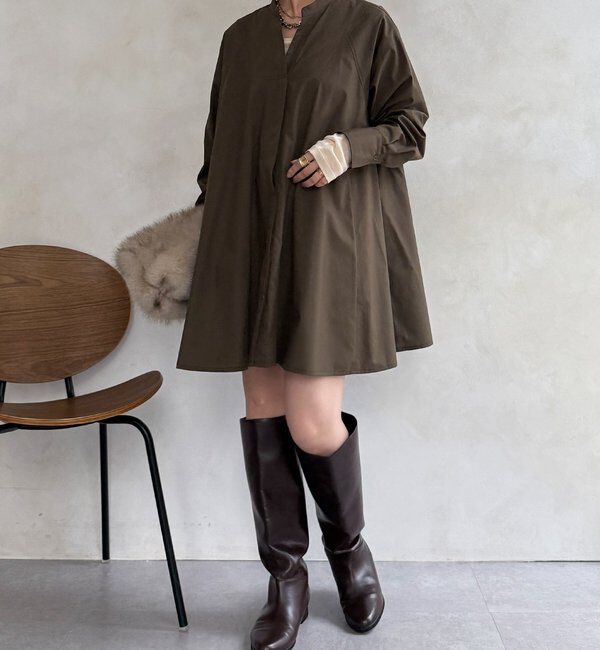  「チュニックフレアブラウス」|シャツ・ブラウス|