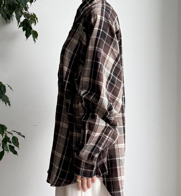  「【WEB限定】チェックシャツ」|シャツ・ブラウス|