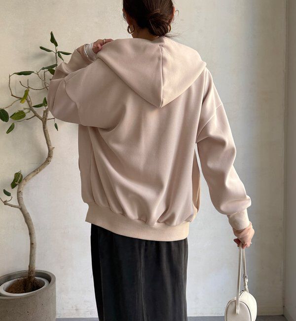  「ボンディングジップフーディー」|Tシャツ・カットソー|