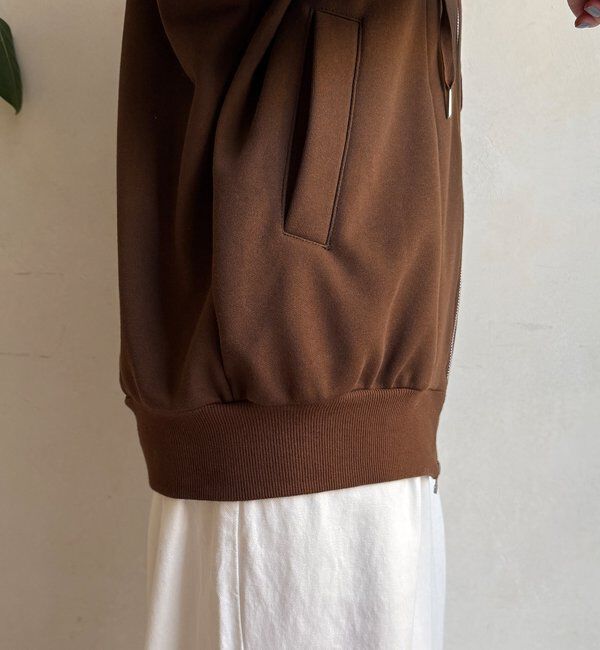  「ボンディングジップフーディー」|Tシャツ・カットソー|