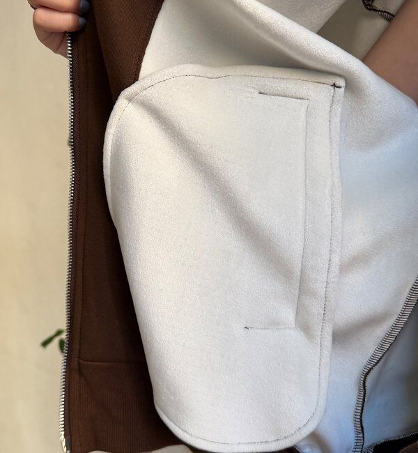  「ボンディングジップフーディー」|Tシャツ・カットソー|