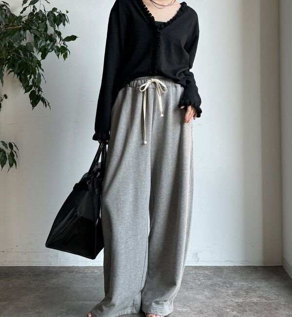  「【WEB限定】ニットフリルカーディガン」|カーディガン|