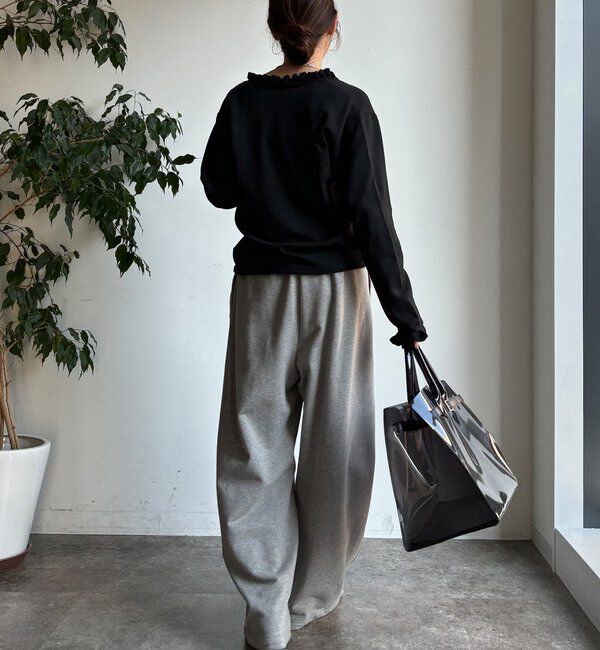  「【WEB限定】ニットフリルカーディガン」|カーディガン|