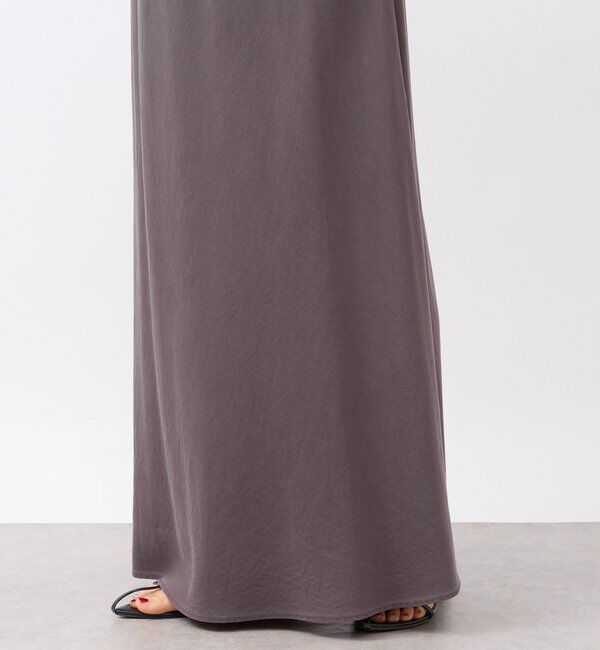  「【セットアップ可】ガーメントダイバイヤススカート」|スカート|