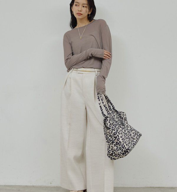 La nature linge「【La nature linge】NEWロングスリーブTシャツ」|Tシャツ・カットソー|