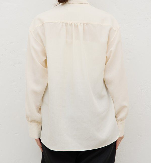  「【HERITANOVUM】スカーフカラーシャツ」|シャツ・ブラウス|