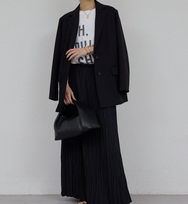  「【手洗い可】スリットスリーブジャケット」|テーラードジャケット|