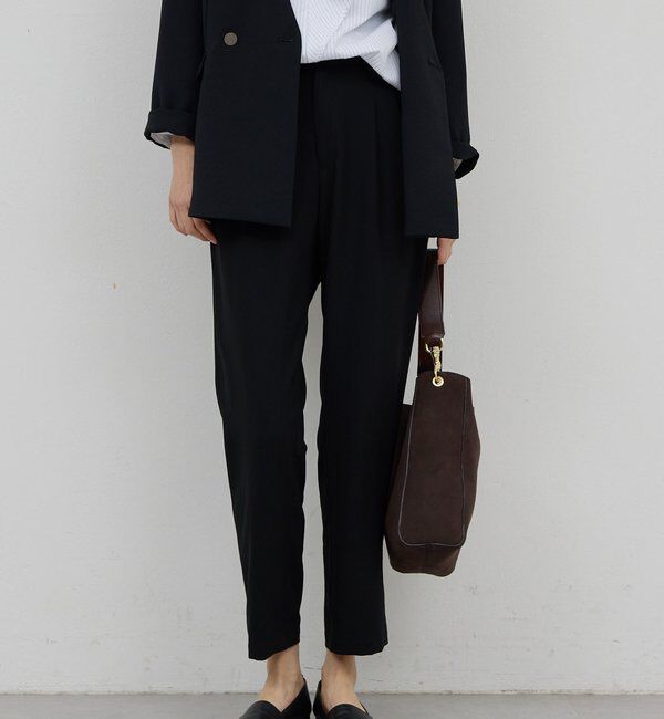  「ライトジャージーテーパードパンツ」|チノ|