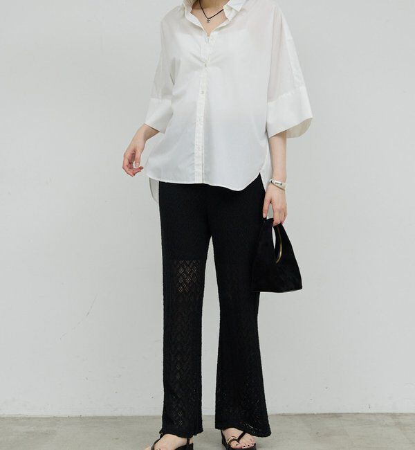  「ハーフスリーブシャツ」|シャツ・ブラウス|