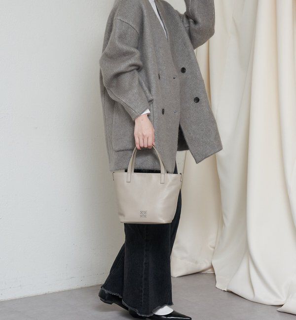  「レザー2WAYミニトートバッグ」|トートバッグ|