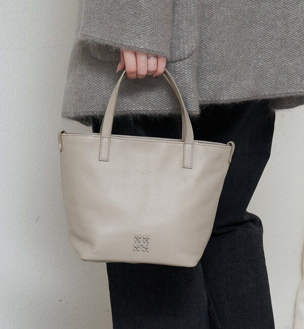  「レザー2WAYミニトートバッグ」|トートバッグ|