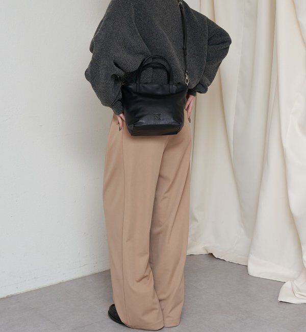  「レザー2WAYミニトートバッグ」|トートバッグ|