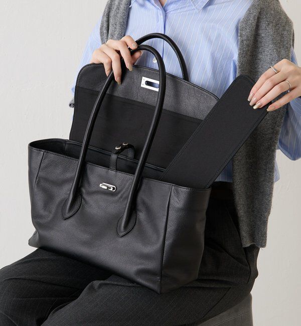  「《@__serako.r__企画》ソフトレザーフラップトートバッグ」|トートバッグ|