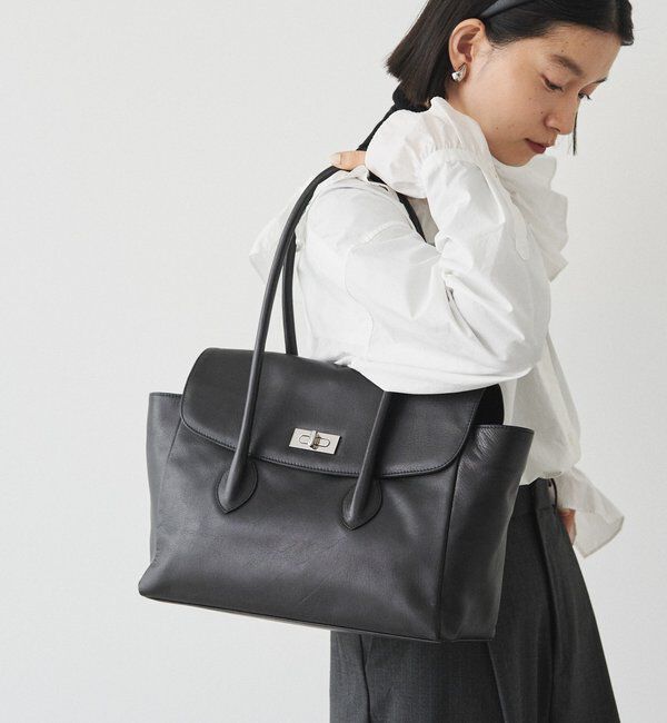  「《@__serako.r__企画》ソフトレザーフラップトートバッグ」|トートバッグ|