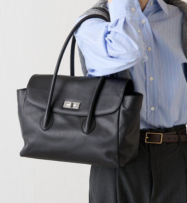  「《@__serako.r__企画》ソフトレザーフラップトートバッグ」|トートバッグ|