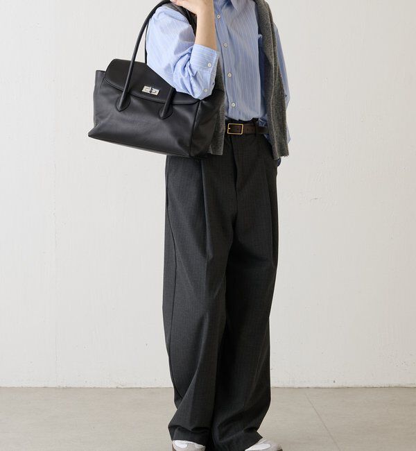  「《@__serako.r__企画》ソフトレザーフラップトートバッグ」|トートバッグ|