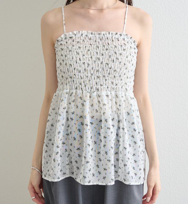  「シアーフラワーキャミボレロSET」|シャツ・ブラウス|