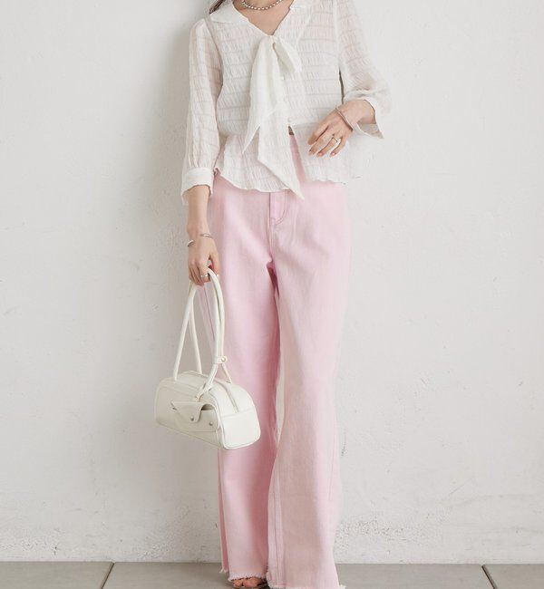  「マルチリボンブラウス」|シャツ・ブラウス|