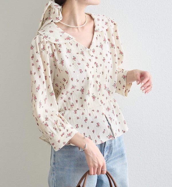  「マルチリボンブラウス」|シャツ・ブラウス|