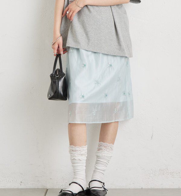  「フラワービジュースカート」|スカート|
