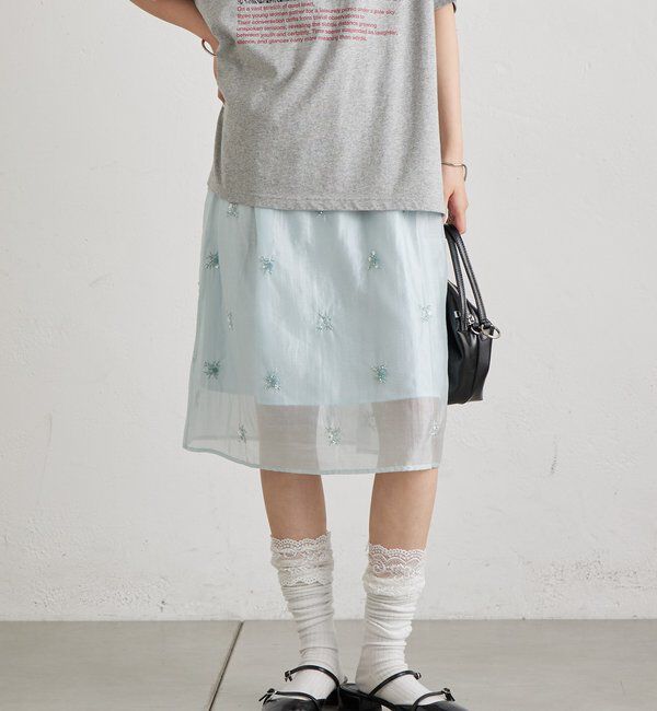  「フラワービジュースカート」|スカート|