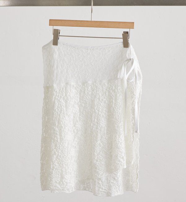  「レースラップスカート」|スカート|