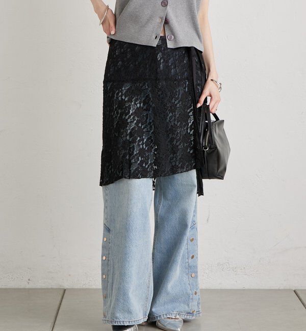  「レースラップスカート」|スカート|