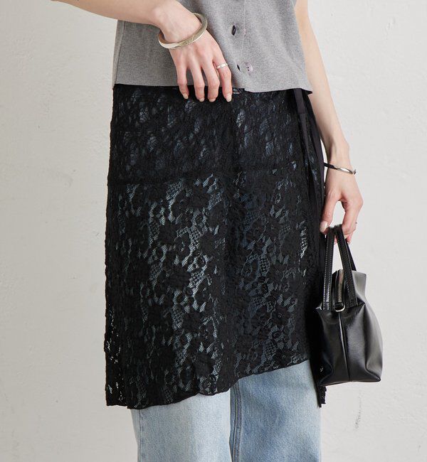  「レースラップスカート」|スカート|