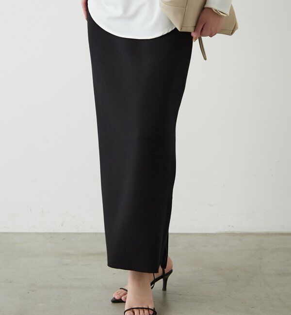  「【Lサイズも登場！】ポンチZIPタイトスカート」|スカート|