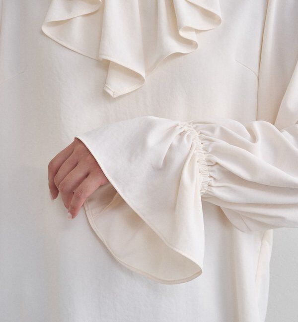  「ジョーゼットフリルブラウス」|シャツ・ブラウス|