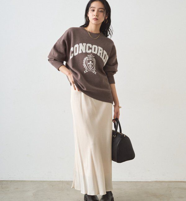  「ジャガードロゴニット」|ニット・セーター|