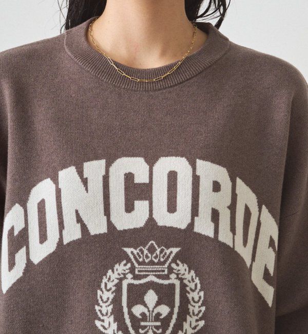  「ジャガードロゴニット」|ニット・セーター|