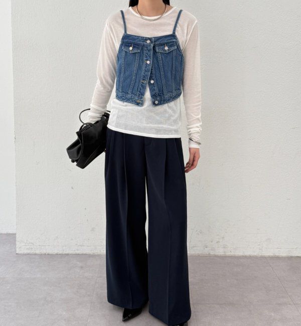  「デニムビスチェ」|シャツ・ブラウス|