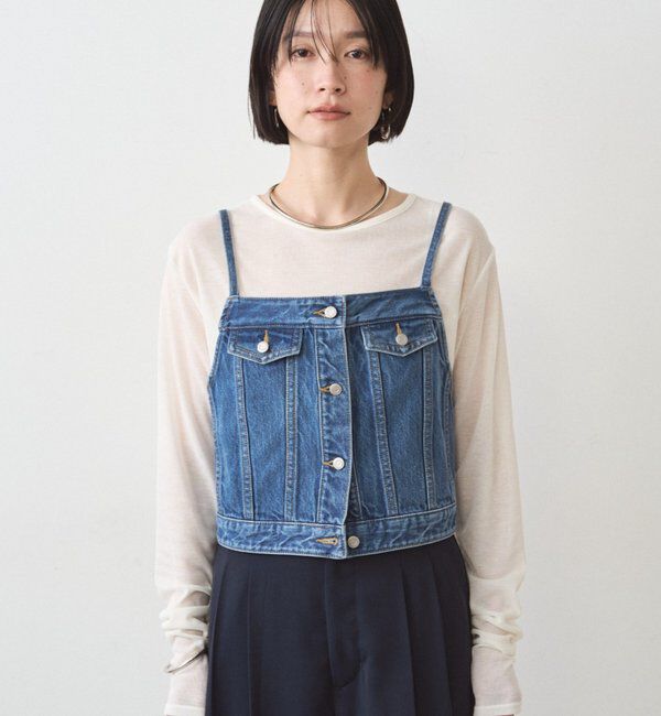  「デニムビスチェ」|シャツ・ブラウス|