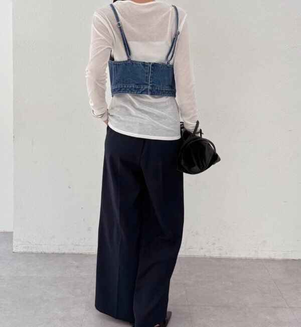  「デニムビスチェ」|シャツ・ブラウス|