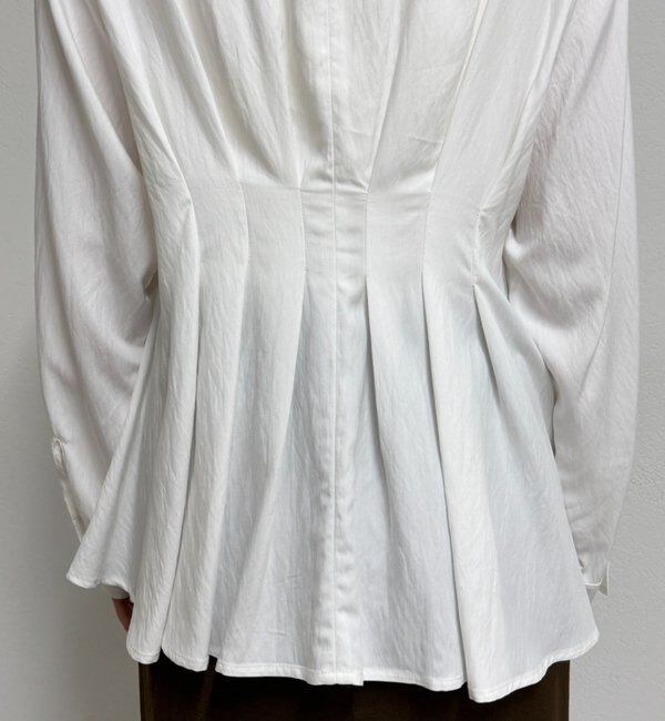  「Aラインペプラムブラウス」|シャツ・ブラウス|