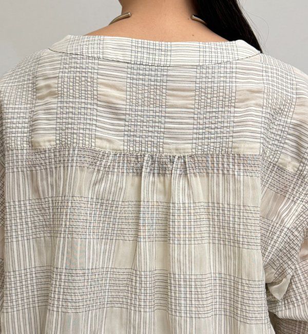  「シアーチェックシャツ」|シャツ・ブラウス|