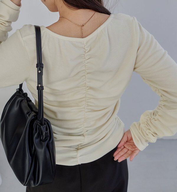  「パイピングドレープカーディガン」|Tシャツ・カットソー|