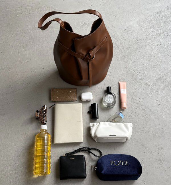  「ベルテッドバケットトートバッグ」|トートバッグ|